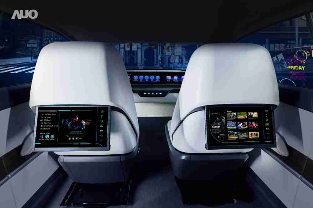 彩霸王新一代Smart Cockpit 2024，，以Micro LED先进显示技术优势，，，创建〝可卷式后座娱乐显示器〞，，，仅在互动时才显示出所需画面及信息，，，扩充更丰富的娱乐和交互信息服务，，，，获国际奖项荣耀